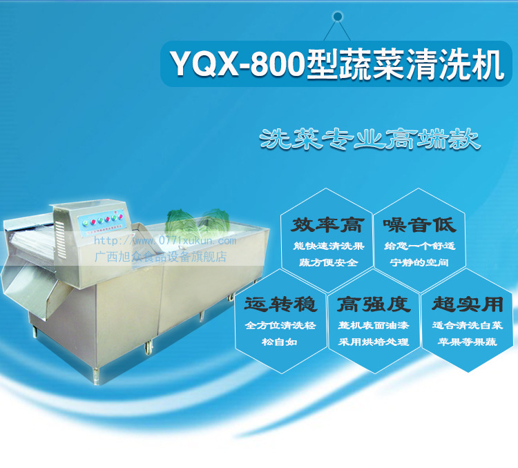 YQX-800型蔬菜清洗機(jī)