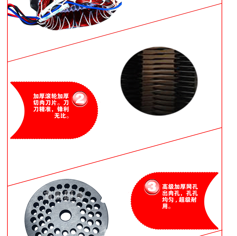 百成JQ-1絞肉機/切肉機商用