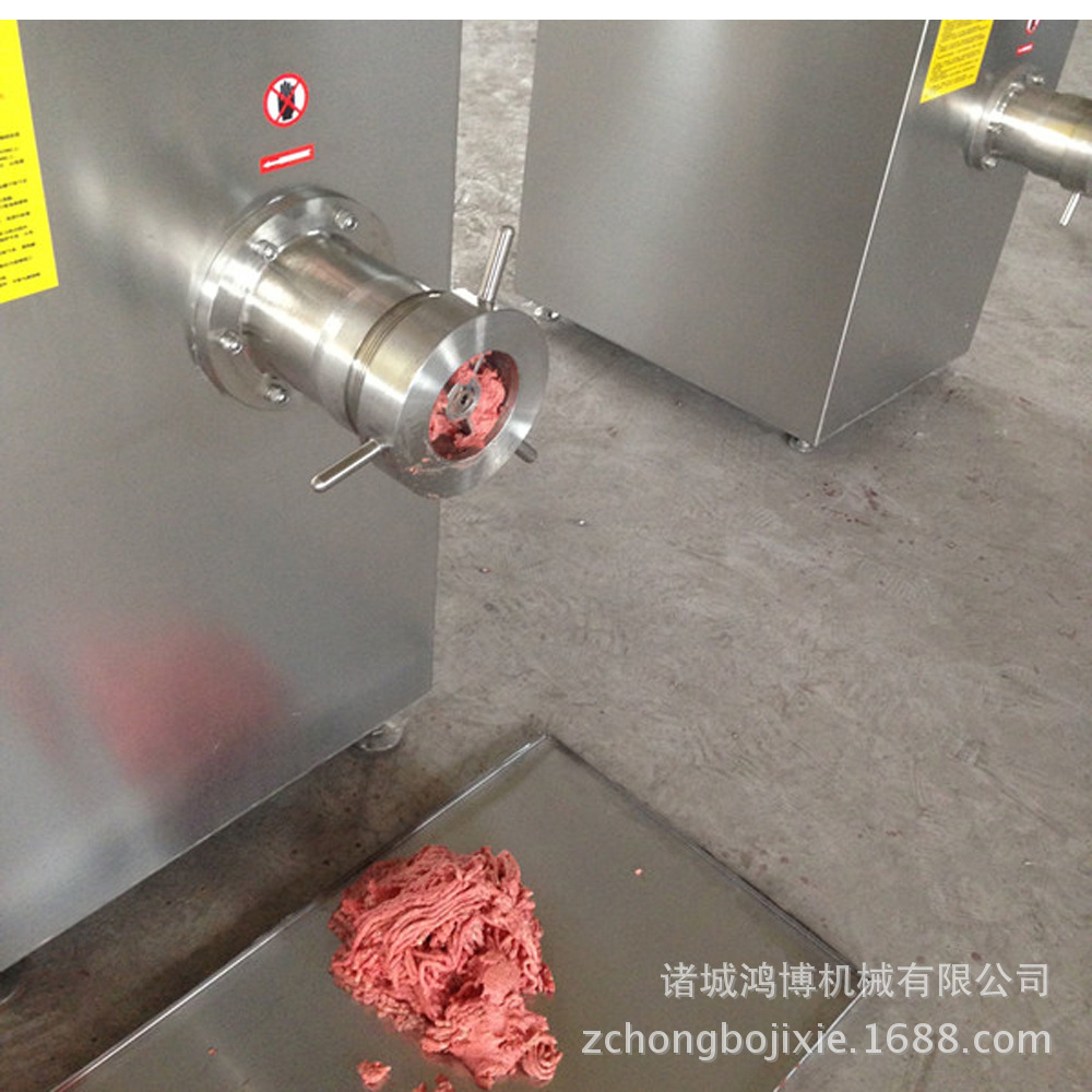 大型商用肉類絞肉機(jī) 全自動不銹鋼絞肉機(jī) 易清洗 食品級材質(zhì)