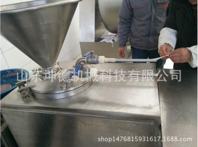 閩南香腸灌腸機 廣味香腸灌腸機 坤德直銷 商用大型灌腸機 可定制