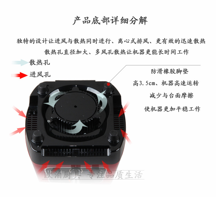 快易好KYH-113D商用無渣豆漿機沙冰機五谷蔬果料理機大容量攪拌機