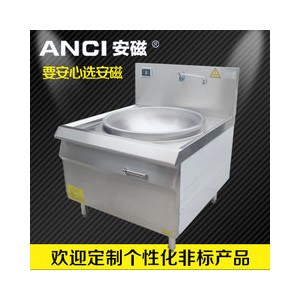 安磁鐵板燒電扒爐 臺式商用電磁扒爐5KW 臺式牛排爐 銅鑼燒機(jī)