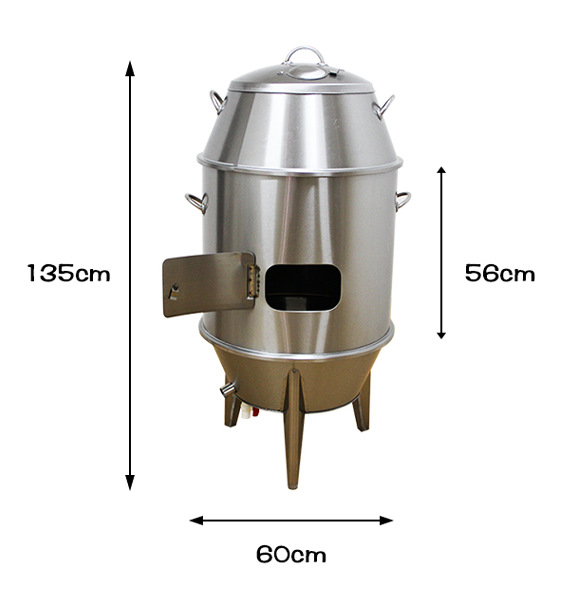 單層保溫60cm烤鴨爐 木炭烤雞爐吊烤羊腿羊排燒鵝烤箱 商用 08厚
