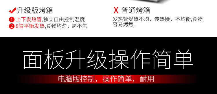 樂創 烤箱商用烤爐單層一層一盤蛋糕面包大烘爐微電腦 披薩電烤箱