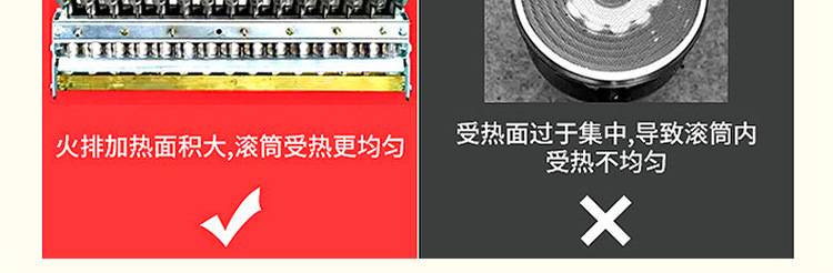 睿美燃?xì)獬簇洐C(jī)炒板栗機(jī)商用炒瓜子花生機(jī)器糖炒栗子機(jī)特價促包郵