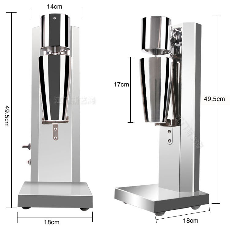 商用不銹鋼單頭奶昔機單杯奶昔機多功能高轉速制奶昔機奶茶店必備