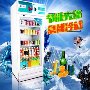 聯(lián)眾展示冷柜立式商用冷餐冰柜啤酒柜飲品水果保鮮柜飲料柜