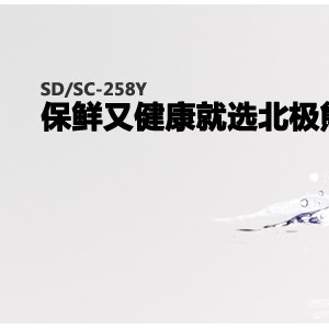 北極熊SDSC-258Y節能速凍冷藏冷凍展示冰柜