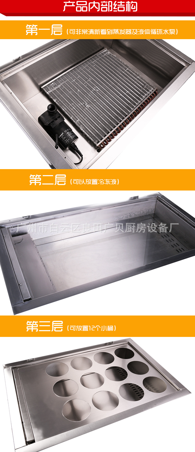 廣貝商用12桶綿綿冰機刨冰機專用雪花綿綿冰機商用冰磚機廠家批發(fā)