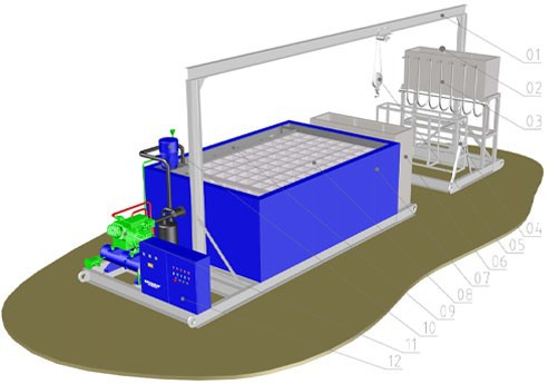 廠家供應(yīng) 大型冰磚機(jī) 冰磚機(jī)器 大冰塊機(jī) 大型制冰機(jī) 方塊冰機(jī)