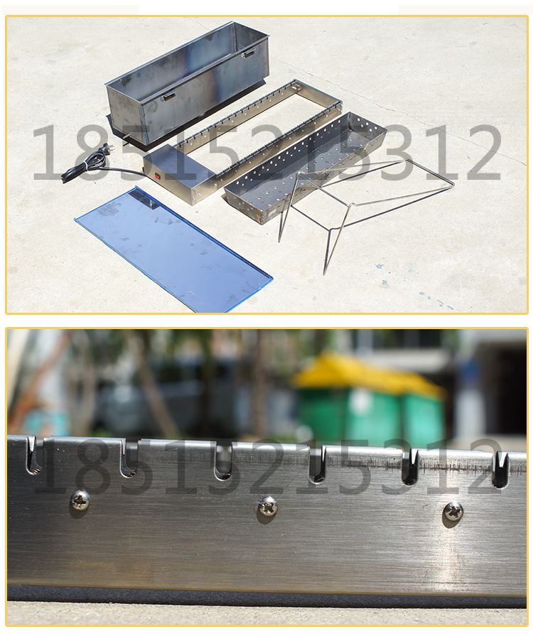 自助燒烤機自動翻轉(zhuǎn)木炭燒烤爐 商用家用自動烤串機 電動燒烤架