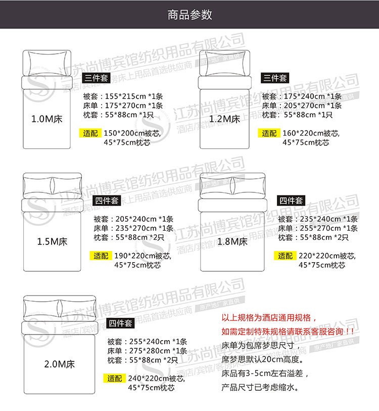 供應酒店布草賓館床上用品白色床單五星酒店全棉四件套廠家批發(fā)