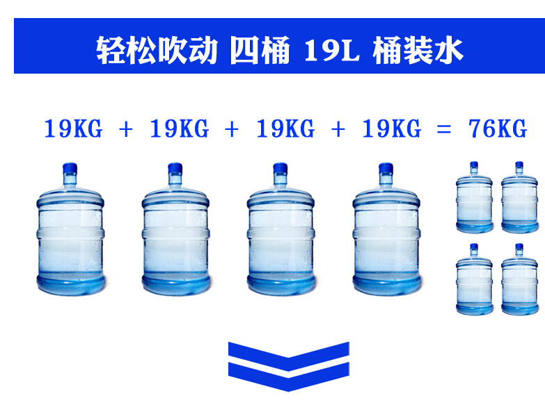 潔霸BF534強力吹干機拉桿式三速風機酒店超市商場地板地毯吹風機