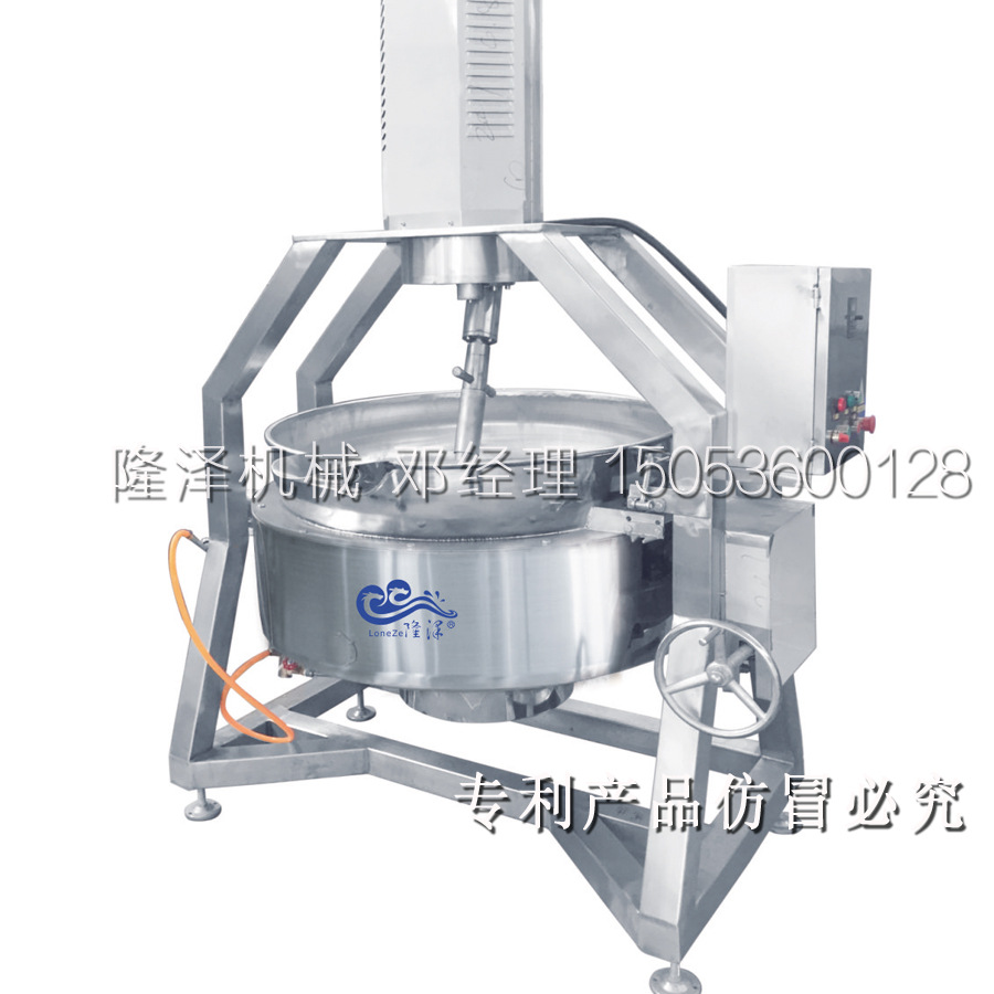 大型全自動炒菜鍋 燃?xì)怆姶偶訜釘嚢璩戳蠙C(jī) 仿人工翻炒大鍋菜機(jī)器