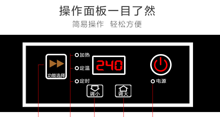 德國逸臣商用大功率電磁爐多頭工業食堂 錫紙花甲火鍋爐6頭煲仔爐