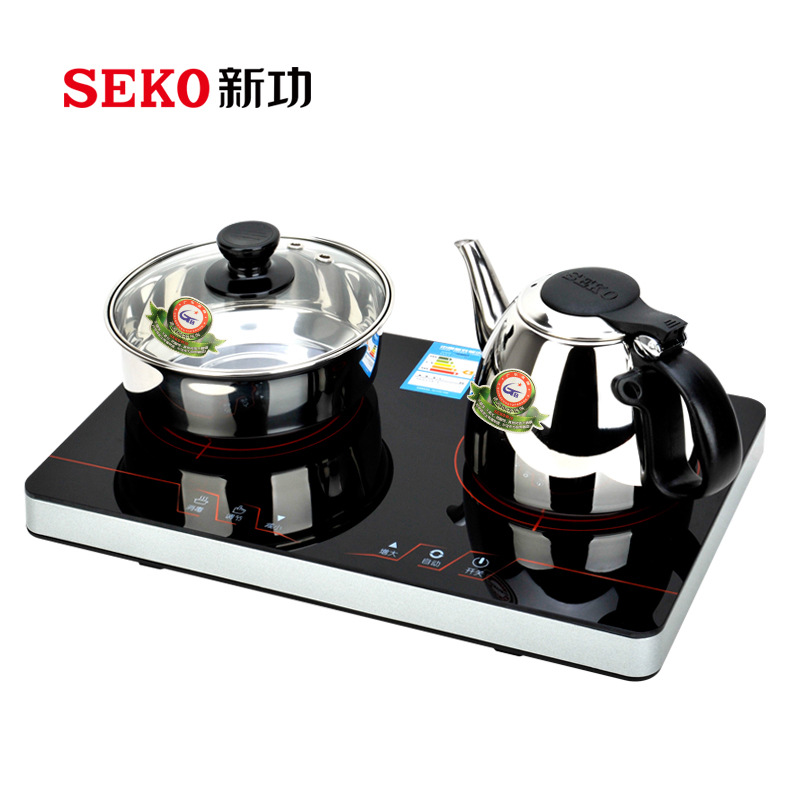 SEKO/新功K12 電茶具電磁茶爐全不銹鋼智能功夫茶具黑晶板泡茶爐