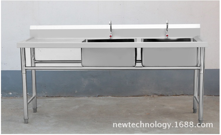 不銹鋼拆裝式單星洗刷臺洗刷池商用廚房設備洗碗池水池水槽