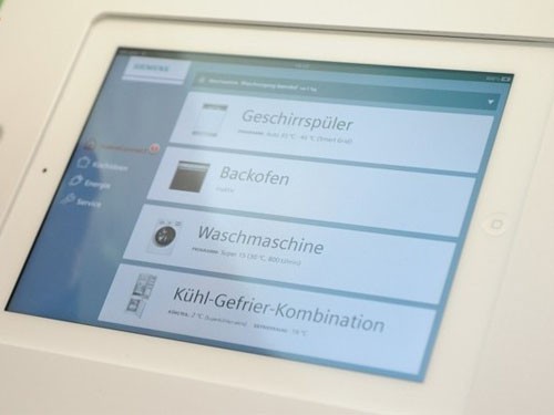 西門子推出iPad家電遠(yuǎn)程控制系統(tǒng) 